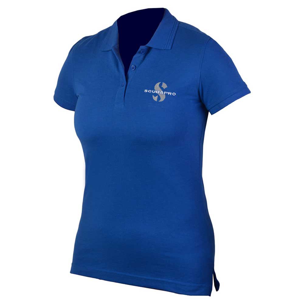 Scubapro Sea Short Sleeve Polo Blau L von Scubapro