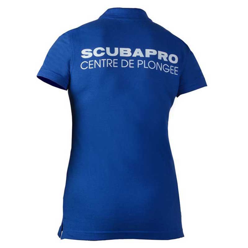 Scubapro Sea Short Sleeve Polo Blau S von Scubapro