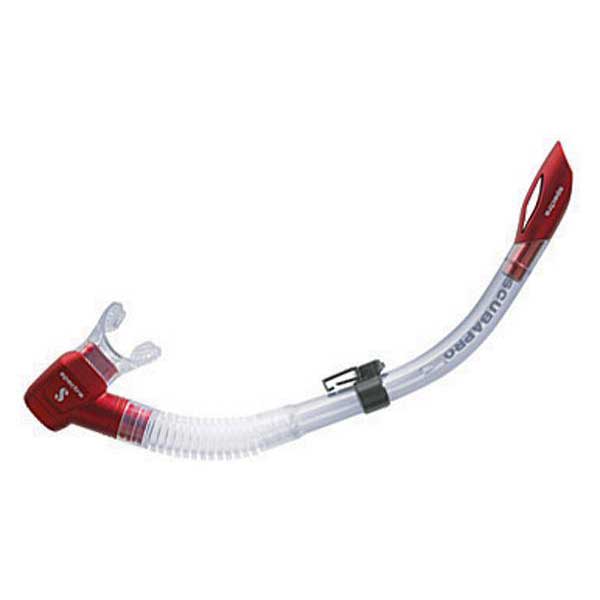 Scubapro Spectra Diving Snorkel Durchsichtig,Rot von Scubapro