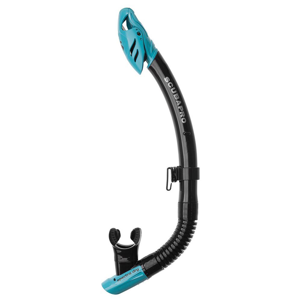 Scubapro Spectra Dry Diving Snorkel Schwarz von Scubapro