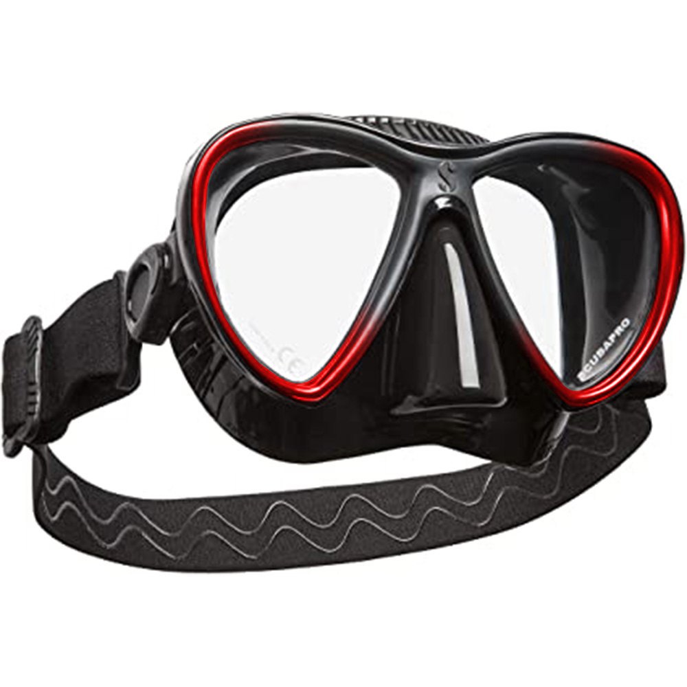 Scubapro Synergy Twin Diving Mask Rot,Schwarz von Scubapro