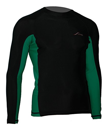 Scubatec Lycra Shirt, Langarm, schwarz-grün, 48 (S) von Scubatec