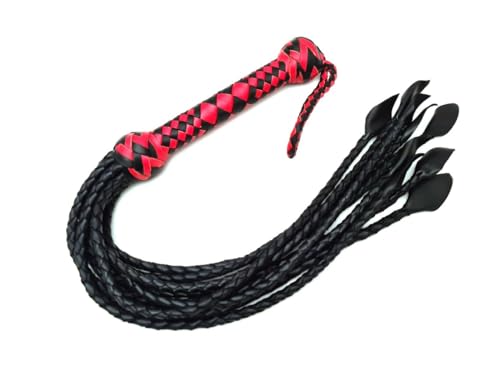 Sduxion Deluxe Leather Flogger – Reitgerte für Präzisionstraining und Leistungssteigerung von Sduxion