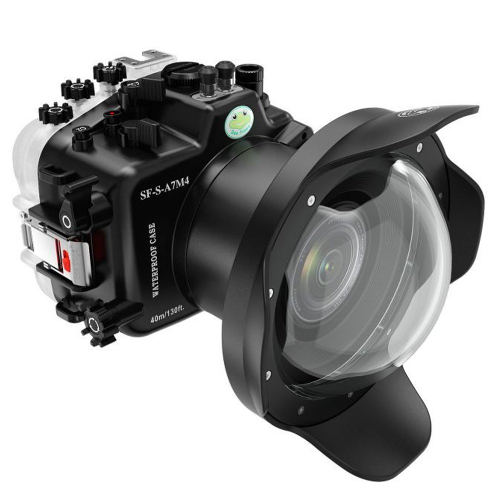 Sea Frogs Housing For Sony A7iv With Dry Dome 6 Schwarz,Silber von Sea Frogs