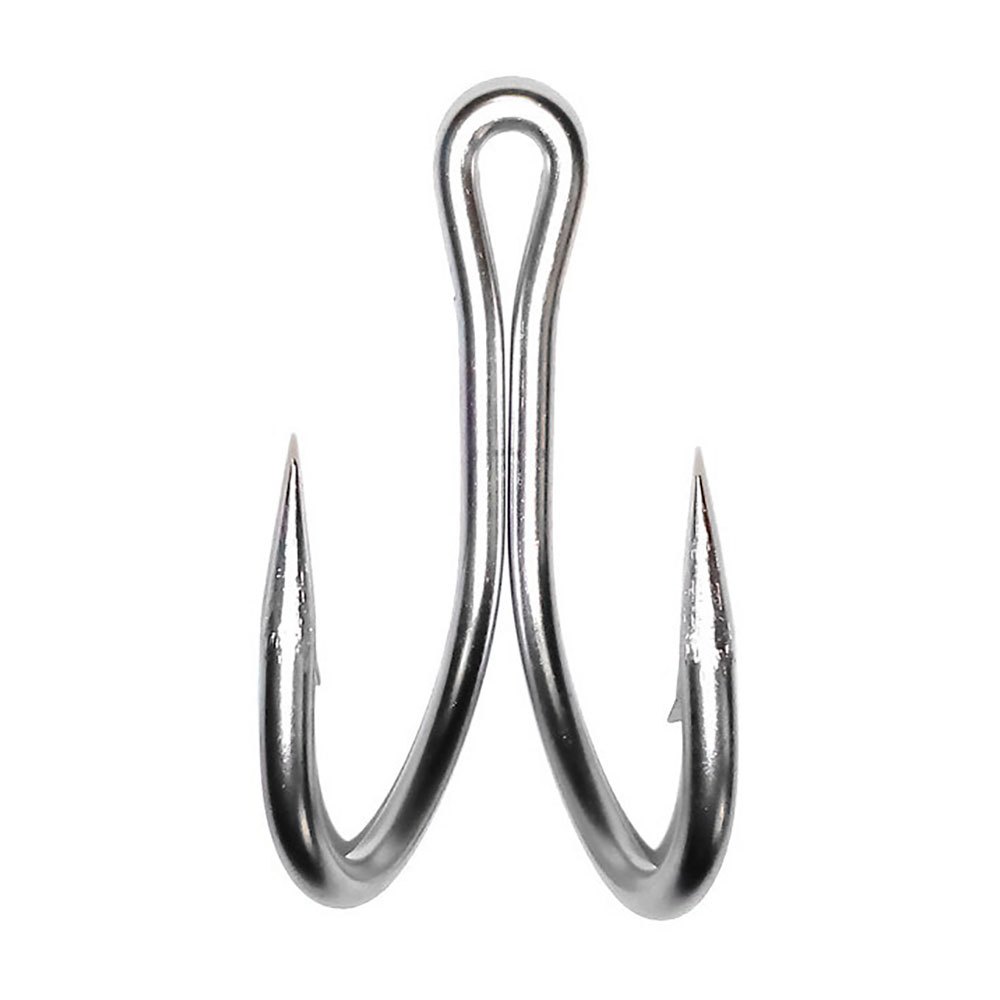 Sea Monsters Smadi Double Hook 100 Units Silber 2/0 von Sea Monsters