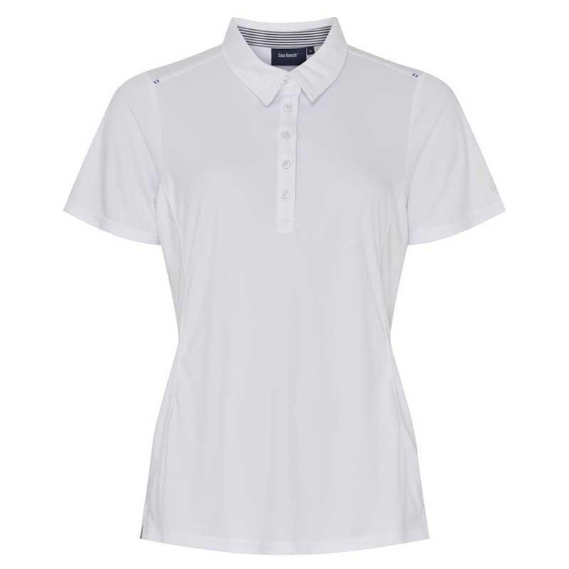 Sea Ranch Anniki Short Sleeve Polo Weiß S Frau von Sea Ranch