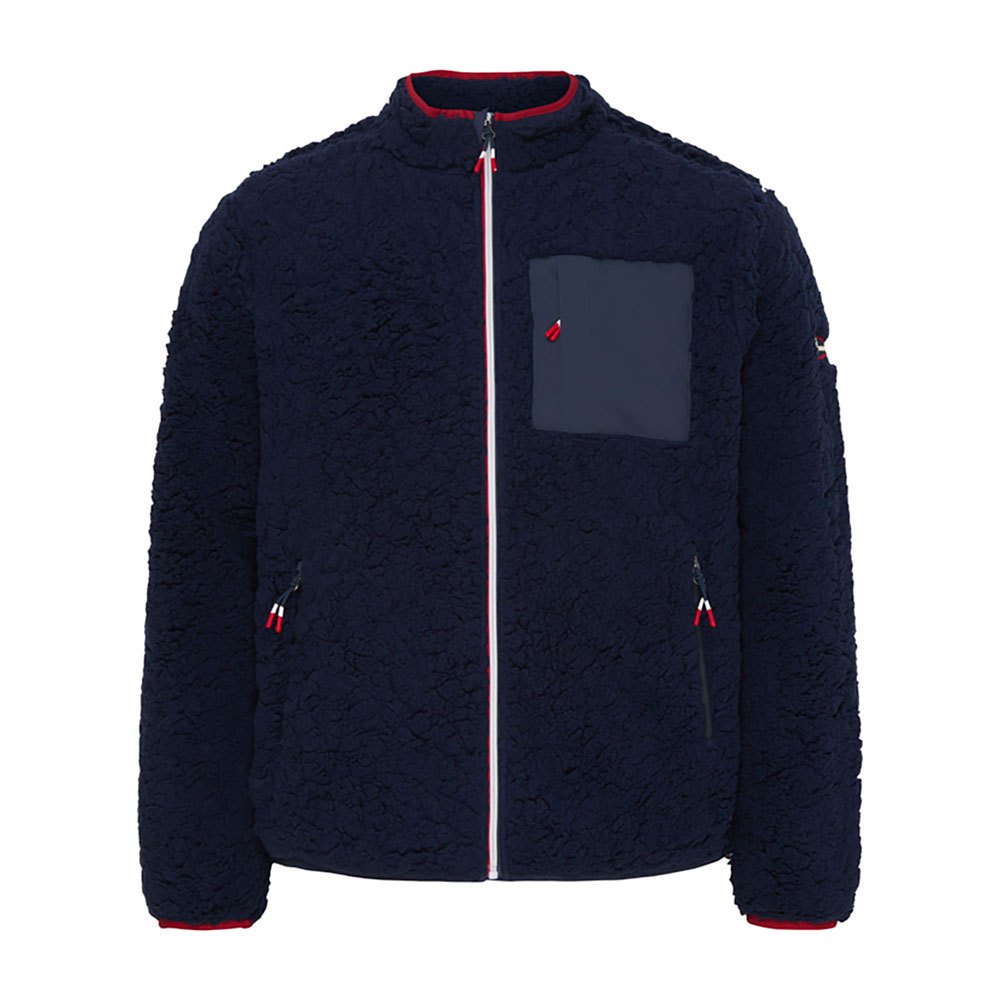 Sea Ranch Milo Teddy Full Zip Fleece Blau M Mann von Sea Ranch