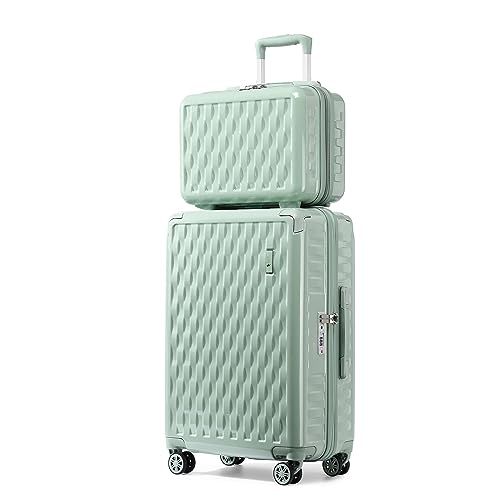Sea choice Handgepäck Koffer Trolley Kofferset 2 Teilig Kabinengepäck mit Kosmetiktasche Eckenschutz ABS+PC Hartschalen Reisekoffer 4 Zwillingsrollen TSA Schloss & YKK Reißverschluss 20” (55cm-37L) Sea choice Handgepäck Koffer Trolley Kofferset 2 Teilig Kabinengepäck mit Kosmetiktasche Eckenschutz ABS+PC Hartschalen Reisekoffer 4 Zwillingsrollen TSA Schloss & YKK Reißverschluss 20” (55cm-37L) von Sea choice