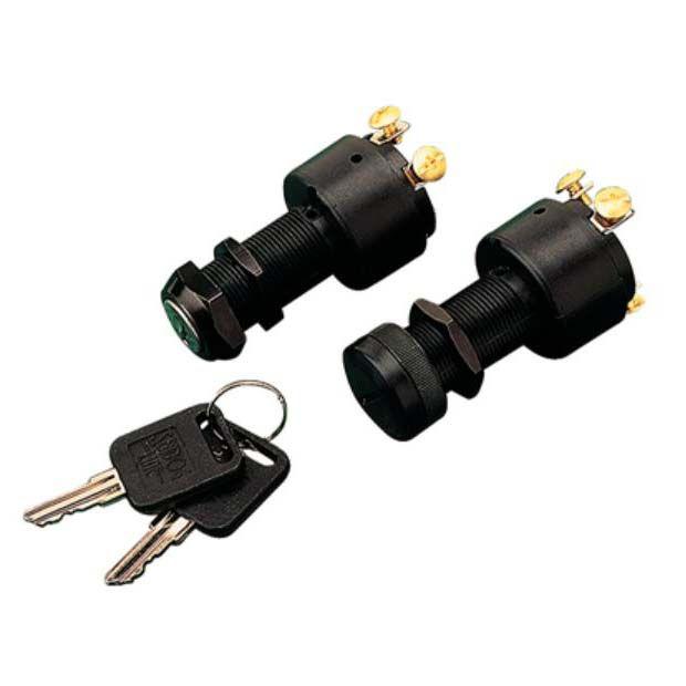 Sea-dog Line Ignition Starter Switch Schwarz 15 mm von Sea-dog Line