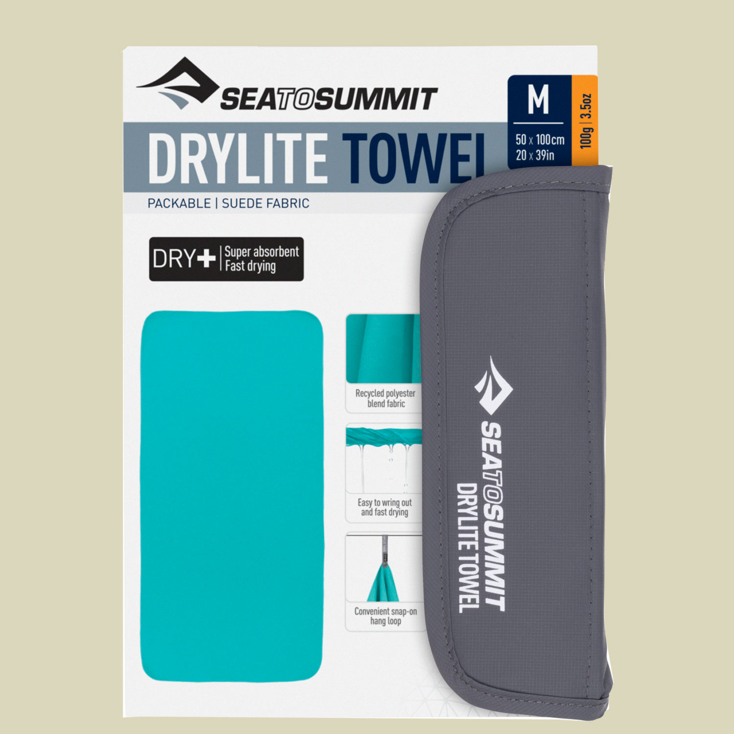 Drylite Towel Größe M Farbe baltic Drylite Towel Größe M Farbe baltic von Sea to Summit