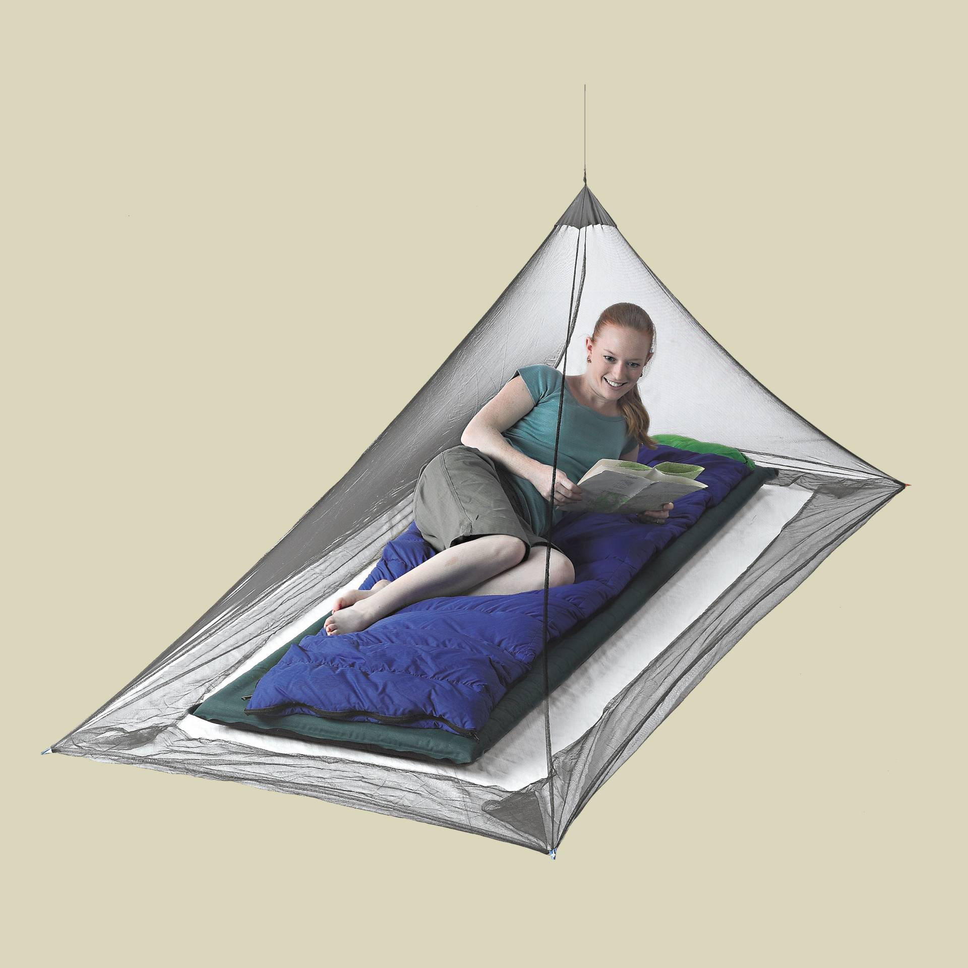 Nano Mosquito Pyramid Net Single 1,2 x 2,2 x 1 m Nano Mosquito Pyramid Net Single 1,2 x 2,2 x 1 m von Sea to Summit
