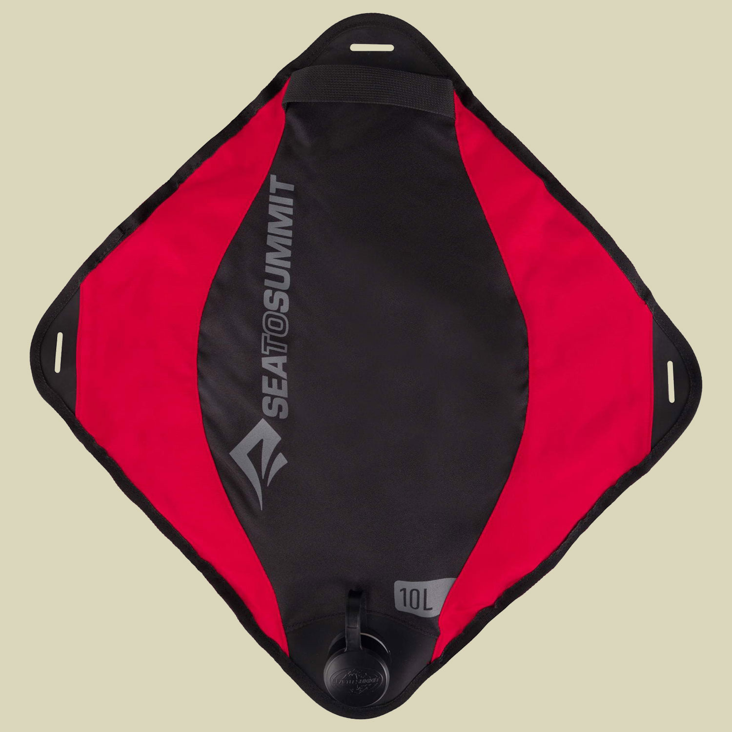 Pack Tap Volumen 10 Farbe red / black Pack Tap Volumen 10 Farbe red / black von Sea to Summit