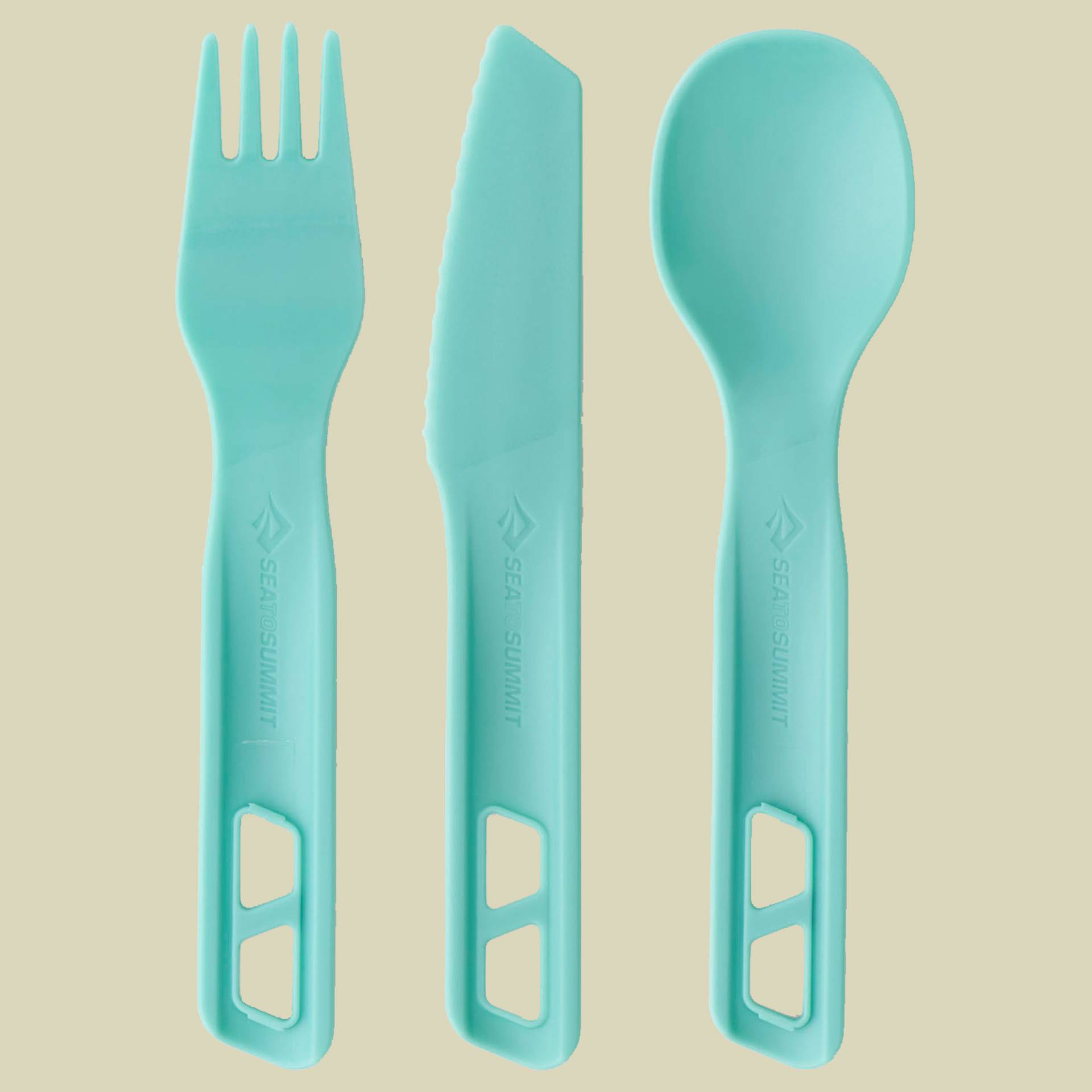 Passage Cutlery Set 3 piece one size blau - blue Passage Cutlery Set 3 piece one size blau - blue von Sea to Summit