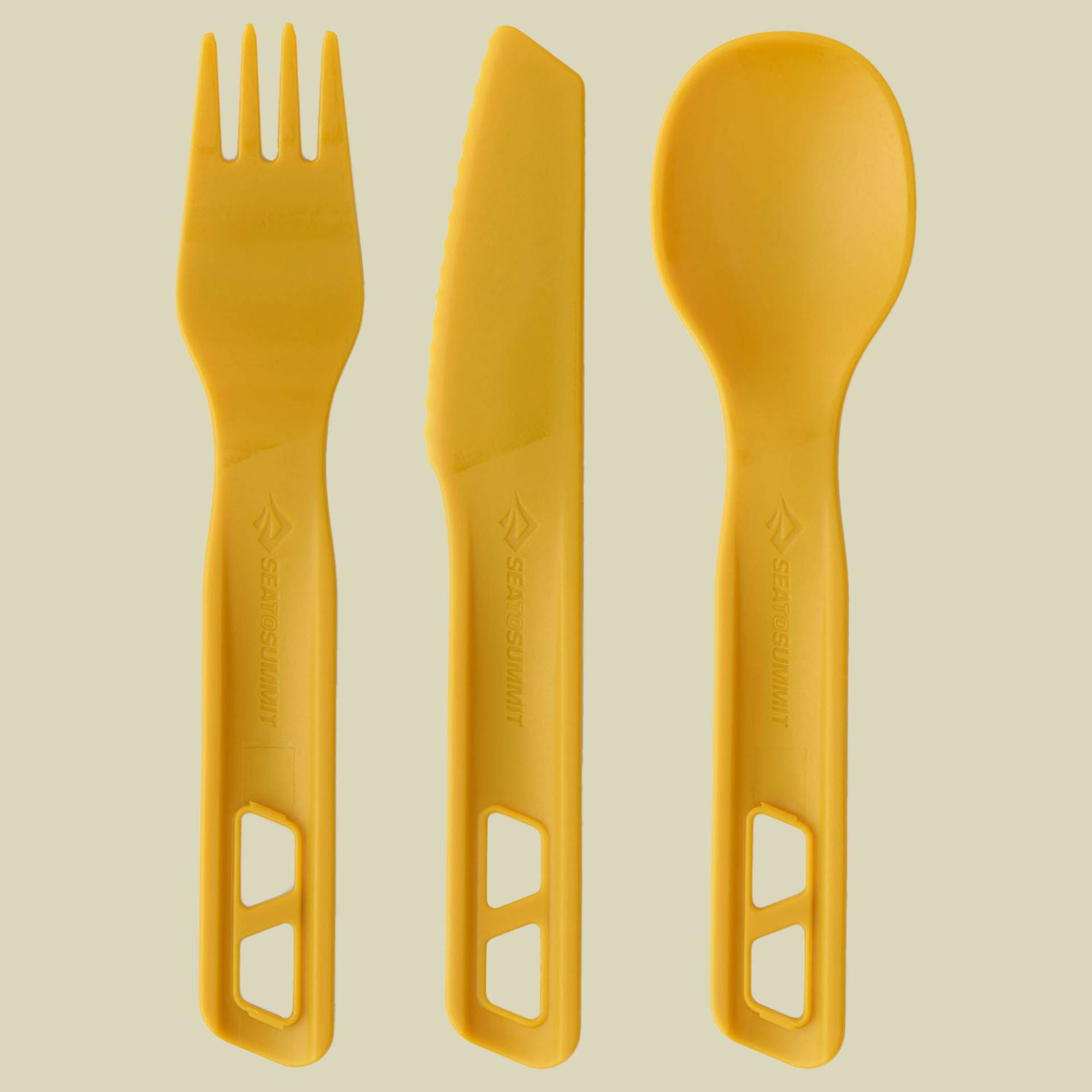 Passage Cutlery Set 3 piece one size gelb - yellow Passage Cutlery Set 3 piece one size gelb - yellow von Sea to Summit