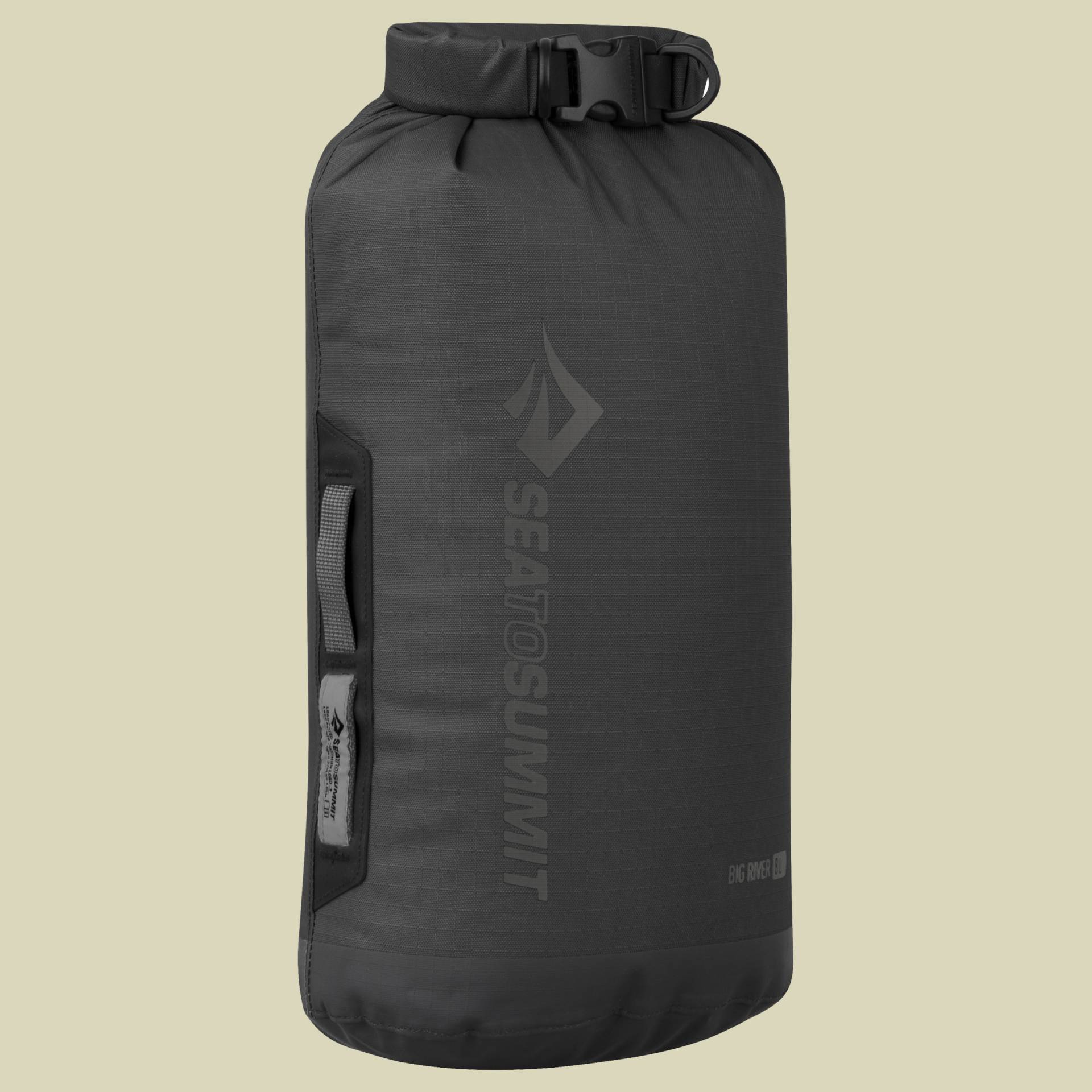 Big River Dry Bag Volumen 8 Farbe jet black von Sea to Summit