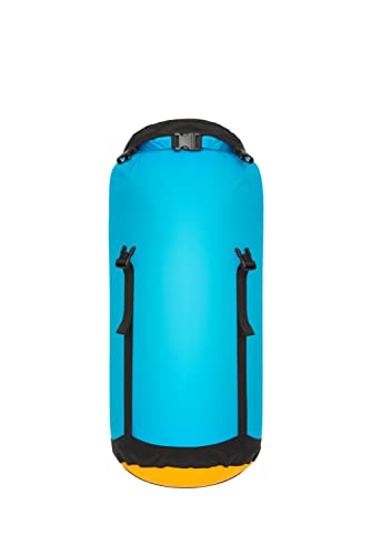 Sea to Summit - Evac Compression Dry Bag UL L 20L - Kompakte & wasserdichte Tasche - Ultraleicht - Rollverschluss - Wandern & Paddelsport -24.2 x 24.2 x 47.6cm - Atoll Blue - 110g von Sea to Summit