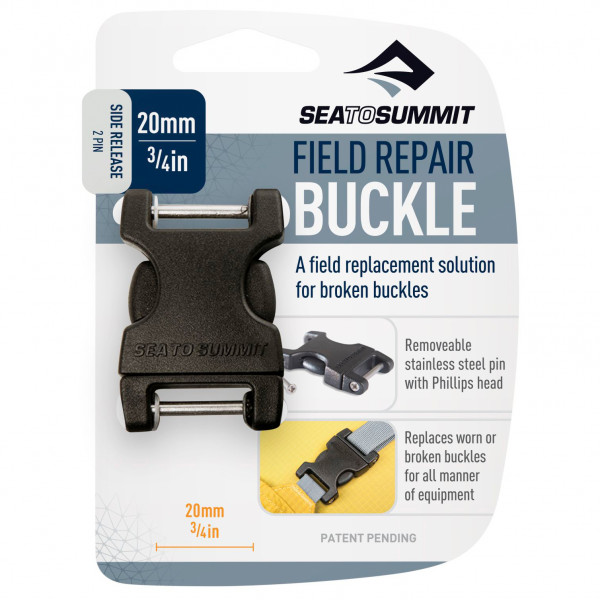 Sea to Summit - Field Repair Buckle - Schnalle Gr 15 mm;20 mm;25 mm;38 mm;50 mm schwarz von Sea to Summit