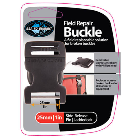 Sea to Summit - Field Repair Buckle - Schnalle Gr 25 mm schwarz Sea to Summit - Field Repair Buckle - Schnalle Gr 25 mm schwarz von Sea to Summit