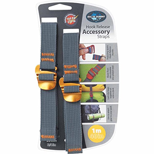 Sea to Summit Hook Release Accessory Straps 20mm/1m grau von Sea to Summit