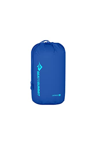 Sea to Summit Lightweight Stuff Sack 5l Blau - Robuster praktischer Packsack, 5l, Größe 5l - Farbe Surf The Web von Sea to Summit