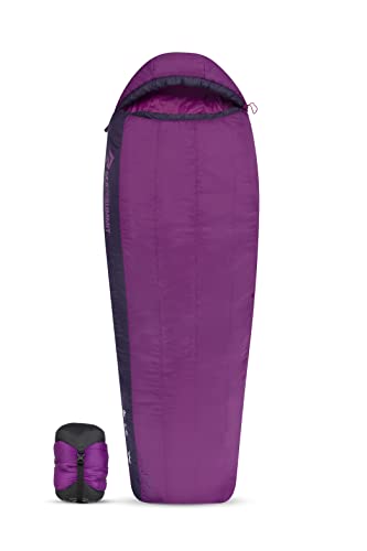 Synthetic Sleeping Bags Quest QuI - Womens R Right Zip Color: morado von Sea to Summit