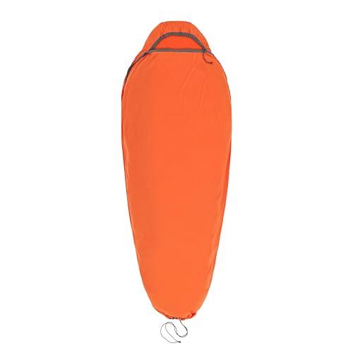Sea to Summit - Reactor Extreme Schlafsack-Liner - Compact Mummy mit Kordelzug - Thermolite für Thermo-Boost - Ultra-Sil Packsack - Wanderungen, Camping & Camping im Winter - Orange - 342g Sea to Summit - Reactor Extreme Schlafsack-Liner - Compact Mummy mit Kordelzug - Thermolite für Thermo-Boost - Ultra-Sil Packsack - Wanderungen, Camping & Camping im Winter - Orange - 342g von Sea to Summit