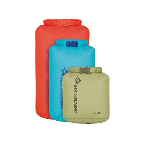 Sea to Summit - Ultra-SIL Dry Bag Set (3L, 5L, 8L) - wasserdichte Tasche & Aufbewahrung - Rollverschluss & Patentierte Field Repair-Schnalle - Ultra-SIL-Nylongewebe 30D - Wandern & Reisen Sea to Summit - Ultra-SIL Dry Bag Set (3L, 5L, 8L) - wasserdichte Tasche & Aufbewahrung - Rollverschluss & Patentierte Field Repair-Schnalle - Ultra-SIL-Nylongewebe 30D - Wandern & Reisen von Sea to Summit