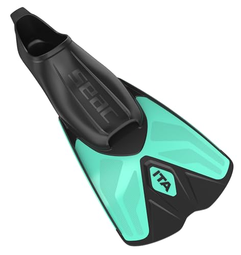 SEAC ITA, Leichte und leistungsstarke Kurze Schwimm- und Schnorchelflossen für Erwachsene und Kinder SEAC ITA, Leichte und leistungsstarke Kurze Schwimm- und Schnorchelflossen für Erwachsene und Kinder von Seac