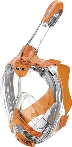 SEAC Amica, Vollgesichts-Schnorchelmaske für Erwachsene und Kinder ab 6 Jahren, phthalatfreie, hypoallergene Polymer-Vollgesichtsmaske SEAC Amica, Vollgesichts-Schnorchelmaske für Erwachsene und Kinder ab 6 Jahren, phthalatfreie, hypoallergene Polymer-Vollgesichtsmaske von Seac