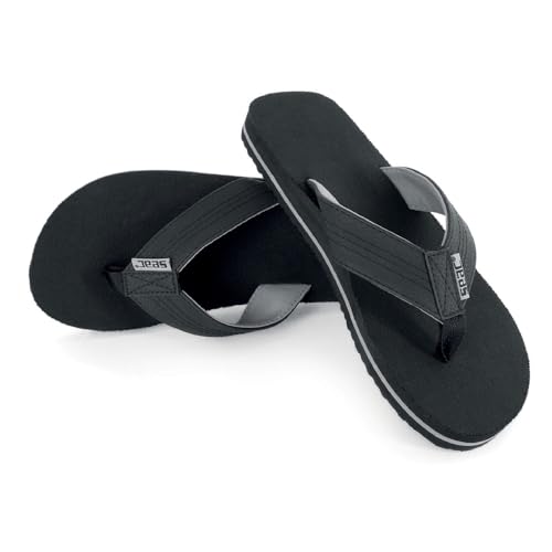 SEAC Kauai Unisex Flip Flops für Strand und Pool, schwarz grau, 45 SEAC Kauai Unisex Flip Flops für Strand und Pool, schwarz grau, 45 von Seac