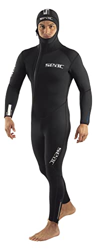 Seac Club Man, Neoprenanzug mit integrierter Kapuze, hergestellt aus 7 mm dickem Neopren und mit Powertex Verstärkungen Seac Club Man, Neoprenanzug mit integrierter Kapuze, hergestellt aus 7 mm dickem Neopren und mit Powertex Verstärkungen von Seac