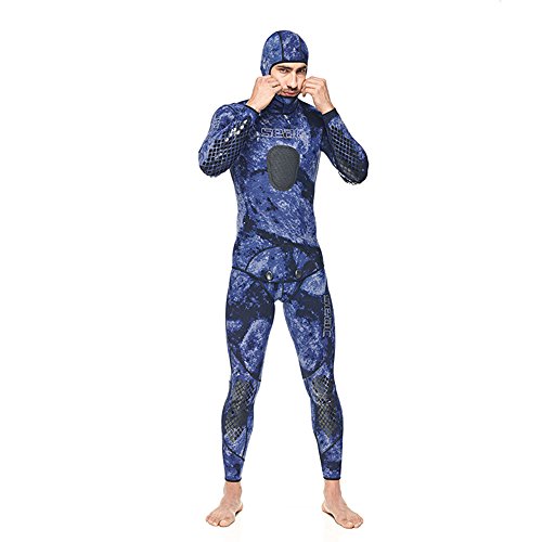 SEAC Men's Makaira Overall, Camo Blau, M SEAC Men's Makaira Overall, Camo Blau, M von Seac