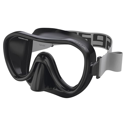 SEAC Natua , Einglas -Schnorchel- und Tauchmaske aus Silikon SEAC Natua , Einglas -Schnorchel- und Tauchmaske aus Silikon von Seac