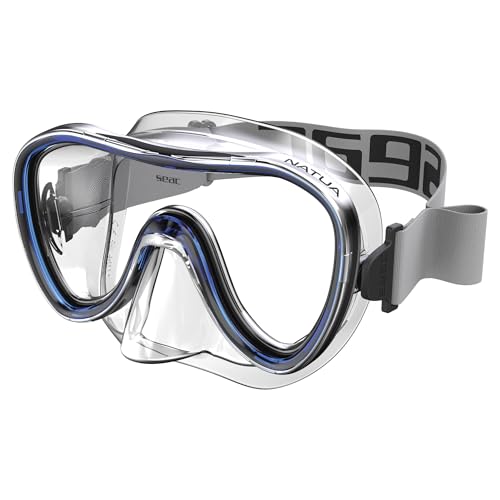 SEAC Natua , Einglas -Schnorchel- und Tauchmaske aus Silikon SEAC Natua , Einglas -Schnorchel- und Tauchmaske aus Silikon von Seac
