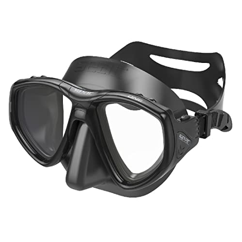 Seac One, Tauch- und Schnorchelmaske für Erwachsene, mit Maskenbox, professionelle Qualität, optische Gläser für kurzsichtige Taucher nachrüstbar Seac One, Tauch- und Schnorchelmaske für Erwachsene, mit Maskenbox, professionelle Qualität, optische Gläser für kurzsichtige Taucher nachrüstbar von Seac