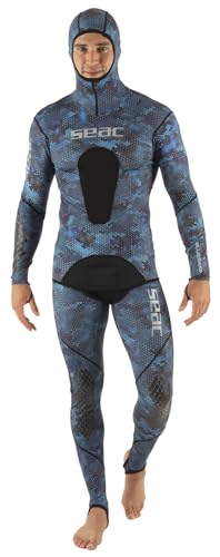 SEAC Blue Moon, Tauch- und Apnoe-Neoprenanzug, zweiteilig, Camouflage Blau, L SEAC Blue Moon, Tauch- und Apnoe-Neoprenanzug, zweiteilig, Camouflage Blau, L von Seac