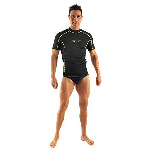 Seac Fit Short, 2 mm Neopren-Kurzarmshirt, ideal als Tauchunterwäsche oder als Rash Guard zum Surfen und Schwimmen Seac Fit Short, 2 mm Neopren-Kurzarmshirt, ideal als Tauchunterwäsche oder als Rash Guard zum Surfen und Schwimmen von Seac
