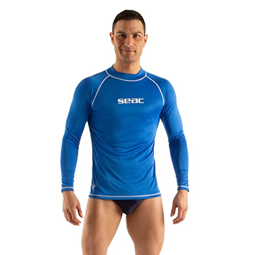 Seac T-Sun Long Man, schützendes Rash Guard-Tauchshirt zum Schnorcheln und Schwimmen mit Sonnenschutz Seac T-Sun Long Man, schützendes Rash Guard-Tauchshirt zum Schnorcheln und Schwimmen mit Sonnenschutz von Seac