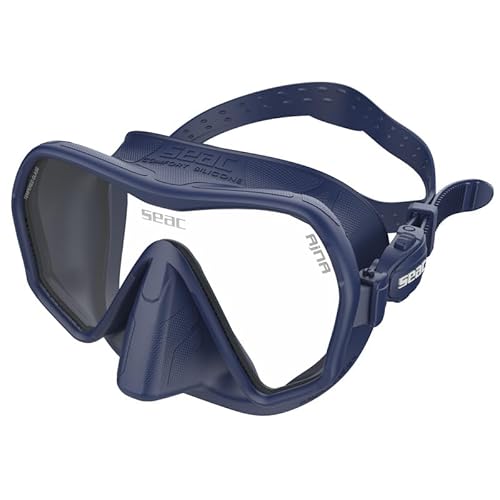 Seac Ajna, rahmenlose Tauchmaske mit weitem Sichtfeld, 100% Silikonkörper Seac Ajna, rahmenlose Tauchmaske mit weitem Sichtfeld, 100% Silikonkörper von Seac