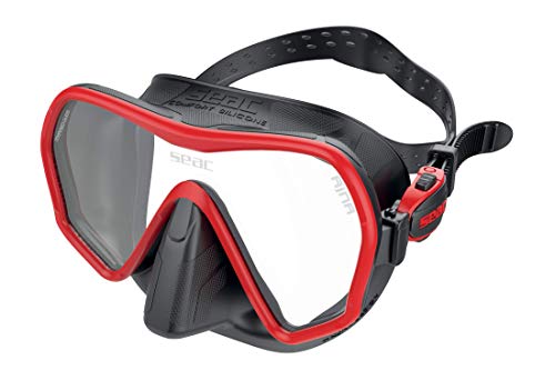 Seac Ajna, rahmenlose Tauchmaske mit weitem Sichtfeld, 100% Silikonkörper Seac Ajna, rahmenlose Tauchmaske mit weitem Sichtfeld, 100% Silikonkörper von Seac