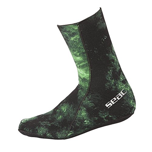 Seac Anatomic Camo Socks, 3,5 mm dicke Neopren-Socken, thermische Socken in Tarnfarbe für Unterwasser-Speerfischen Seac Anatomic Camo Socks, 3,5 mm dicke Neopren-Socken, thermische Socken in Tarnfarbe für Unterwasser-Speerfischen von Seac