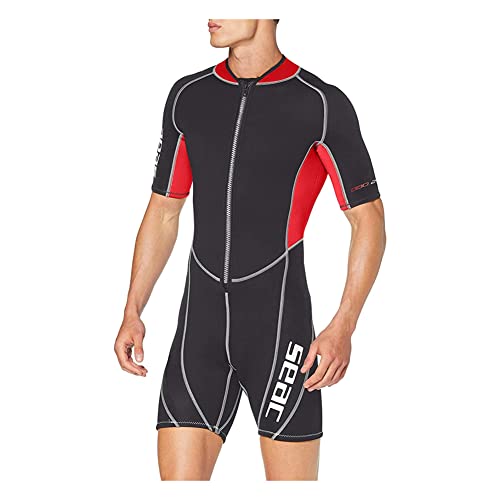 Seac Ciao Man, Kurzarmanzug für Herren aus 2,5 mm-Neopren zum Schnorcheln, Tauchen und andere Wassersportarten Seac Ciao Man, Kurzarmanzug für Herren aus 2,5 mm-Neopren zum Schnorcheln, Tauchen und andere Wassersportarten von Seac
