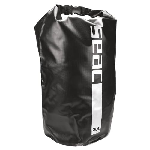 Seac Dry Bag, Wasserdichte Tasche Ideal für Tauchen, Bootfahren und Reisen, 20 lt, schwarz Seac Dry Bag, Wasserdichte Tasche Ideal für Tauchen, Bootfahren und Reisen, 20 lt, schwarz von Seac