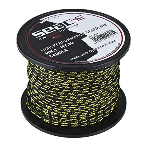 SEAC Dyneema Angelschnur 1 mm x 50 m von Seac