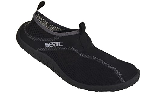 Seac Erwachsene Rainbow Wassersportschuhe Aquaschuhe Surfschuhe Strandschuhe Neoprenschuhe Für Damen Und Herren Schwarz 43 Seac Erwachsene Rainbow Wassersportschuhe Aquaschuhe Surfschuhe Strandschuhe Neoprenschuhe Für Damen Und Herren Schwarz 43 von Seac