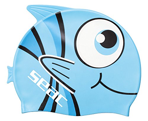 Seac Fancy JR Schwimmkappe für Kinder aus hypoallergenem Silikon für Schwimmbecken und Freiwasser Seac Fancy JR Schwimmkappe für Kinder aus hypoallergenem Silikon für Schwimmbecken und Freiwasser von Seac