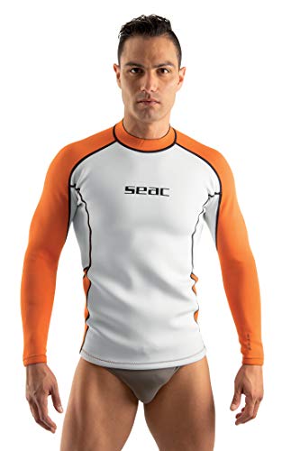 Seac Fit Long, 2 mm Neopren-Langarmshirt, ideal als Tauchunterwäsche oder als Rash Guard zum Surfen und Schwimmen Seac Fit Long, 2 mm Neopren-Langarmshirt, ideal als Tauchunterwäsche oder als Rash Guard zum Surfen und Schwimmen von Seac