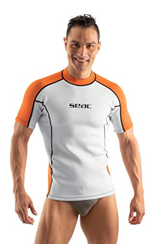 Seac Fit Short, 2 mm Neopren-Kurzarmshirt, ideal als Tauchunterwäsche oder als Rash Guard zum Surfen und Schwimmen Seac Fit Short, 2 mm Neopren-Kurzarmshirt, ideal als Tauchunterwäsche oder als Rash Guard zum Surfen und Schwimmen von Seac
