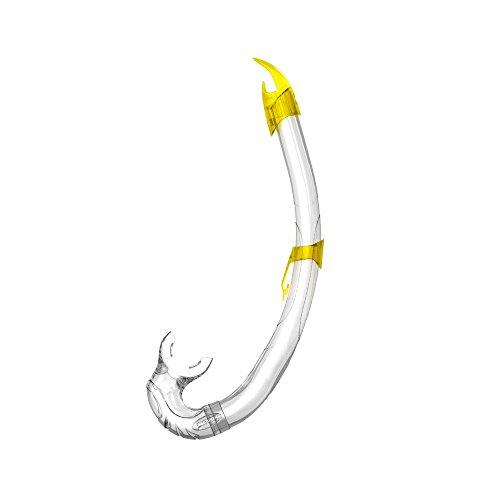 SEAC Flash Erwachsene Tauchen, Speerfischen, Freitauchen und Schnorcheln Schnorchel, Transparent/Gelb, Standard SEAC Flash Erwachsene Tauchen, Speerfischen, Freitauchen und Schnorcheln Schnorchel, Transparent/Gelb, Standard von Seac