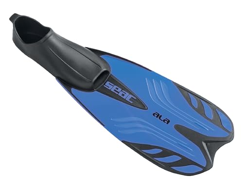 Seac ALA, Flossen mit geschlossenem Fußteil, ideal zum Schnorcheln und Schwimmen, BLAU Metal, 34/35 Seac ALA, Flossen mit geschlossenem Fußteil, ideal zum Schnorcheln und Schwimmen, BLAU Metal, 34/35 von Seac